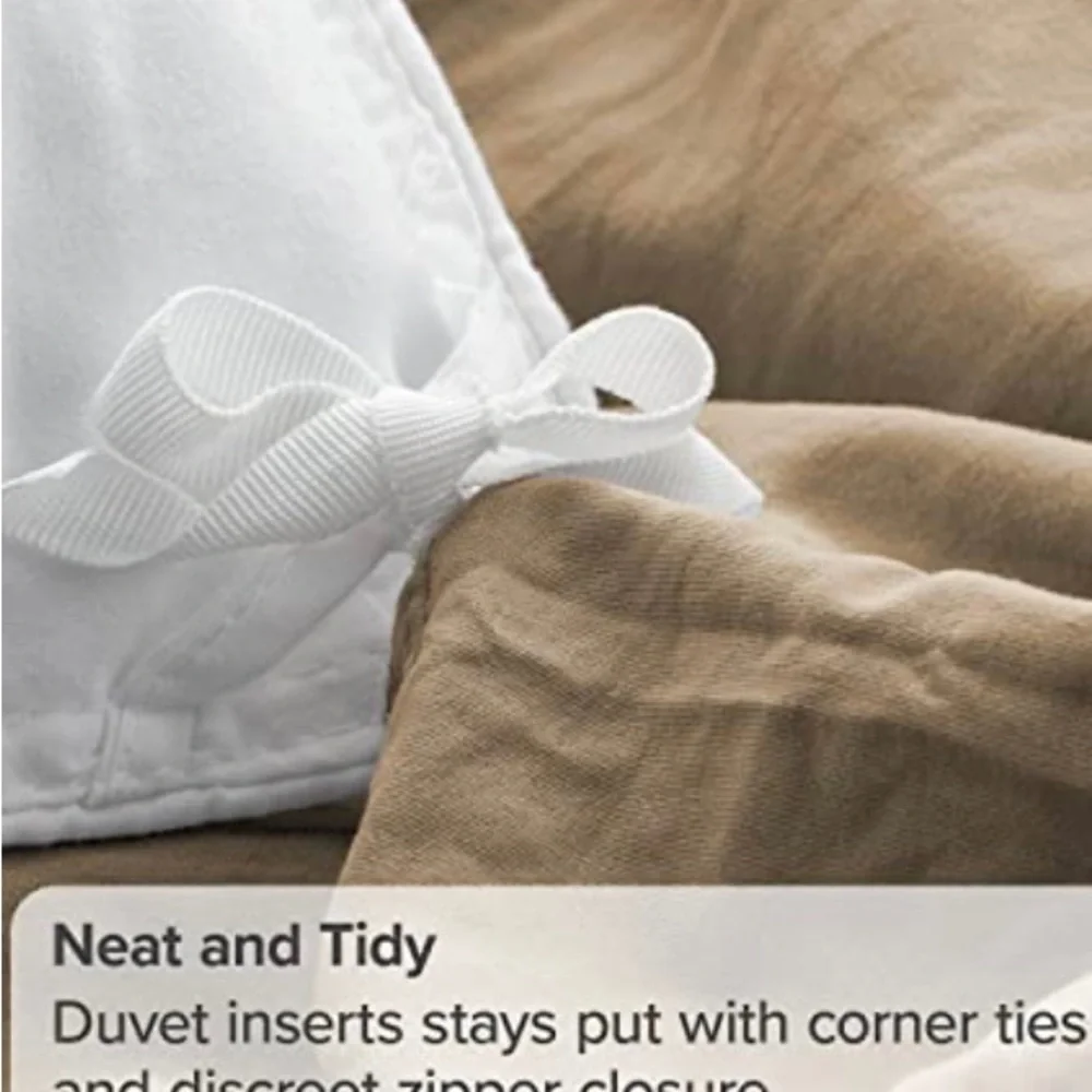 Super Soft Duvet Covers (Twin/Twin XL, Sandwashed Pebble Beach)